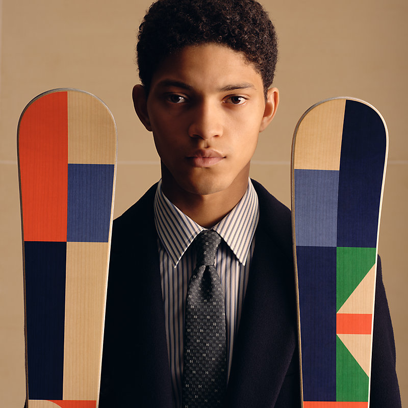 H Scintillant tie | Hermès Mainland China